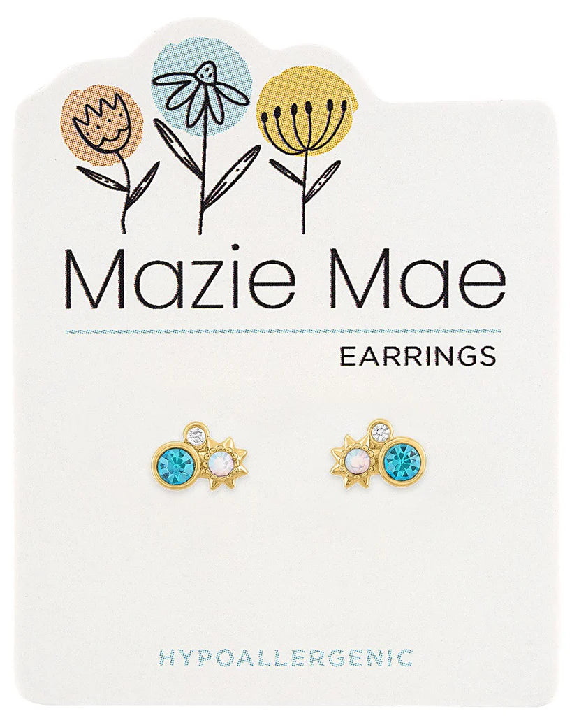 Mazie Mae Earrings Collection - Gold Tone
