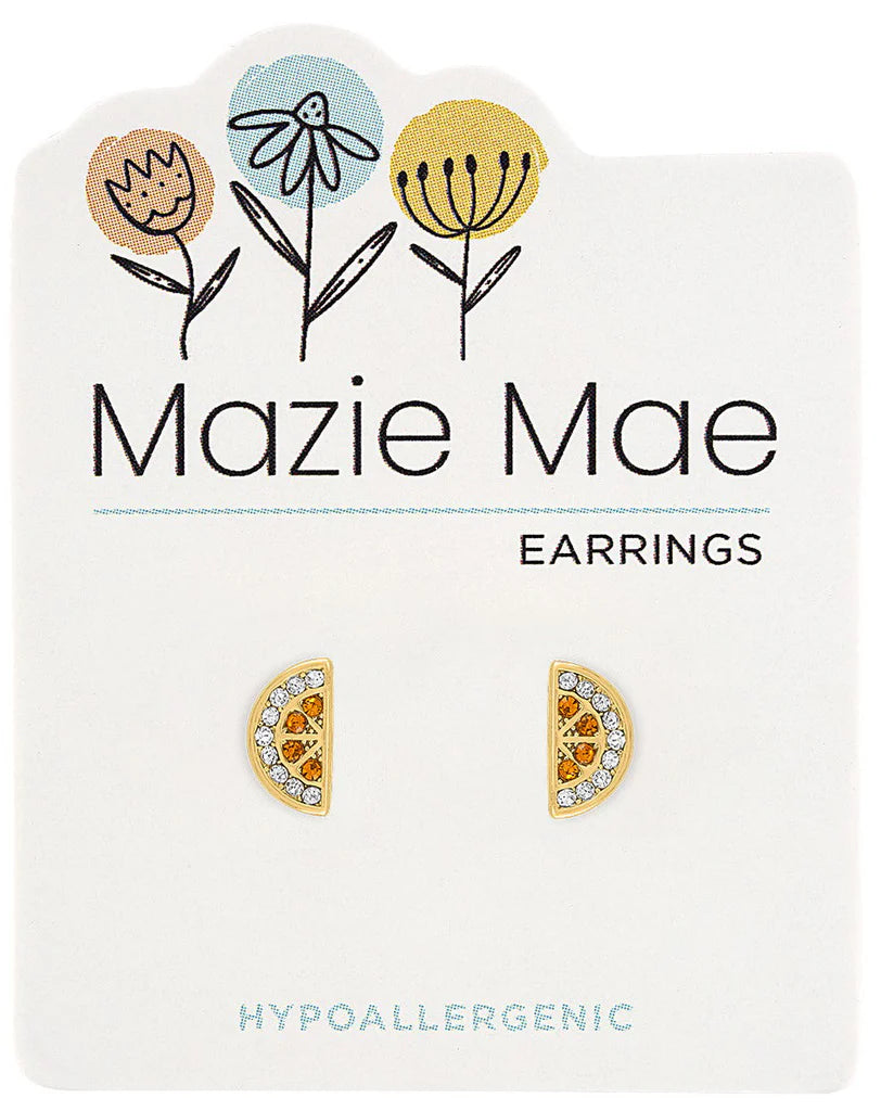 Mazie Mae Earrings Collection - Gold Tone
