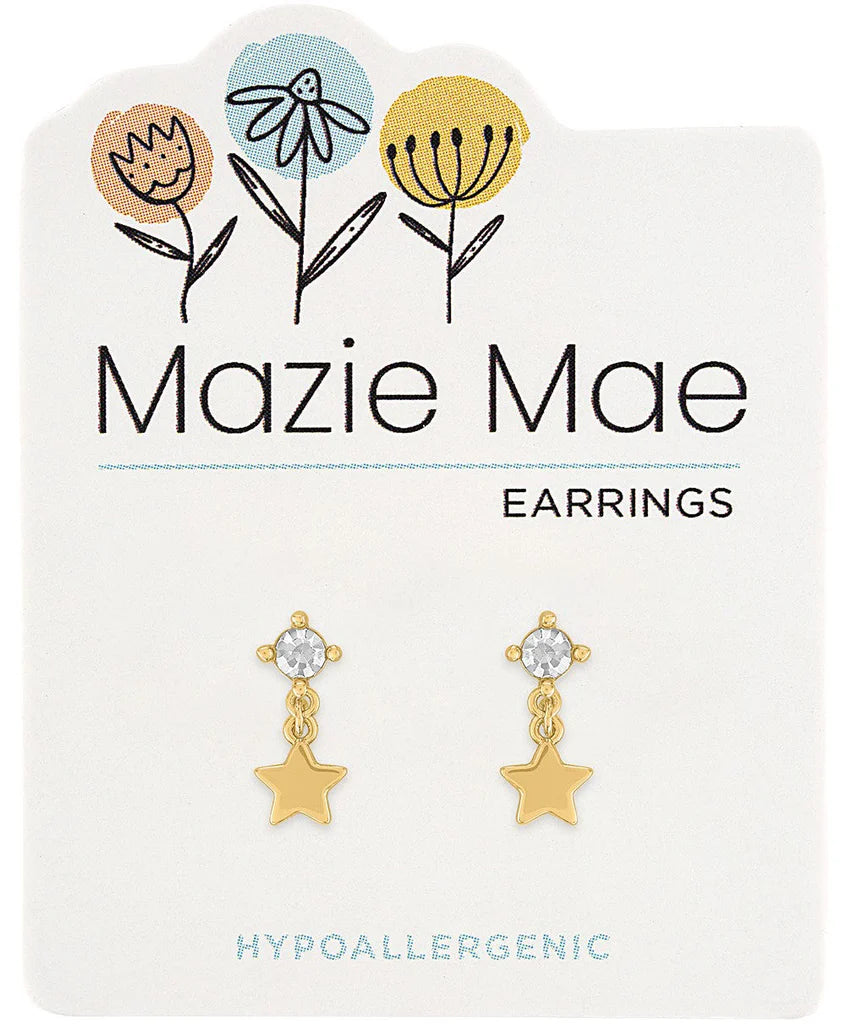 Mazie Mae Earrings Collection - Gold Tone