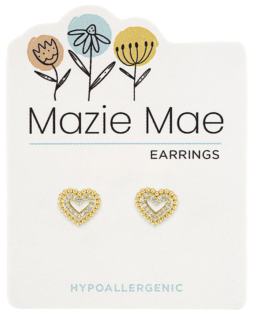 Mazie Mae Earrings Collection - Gold Tone