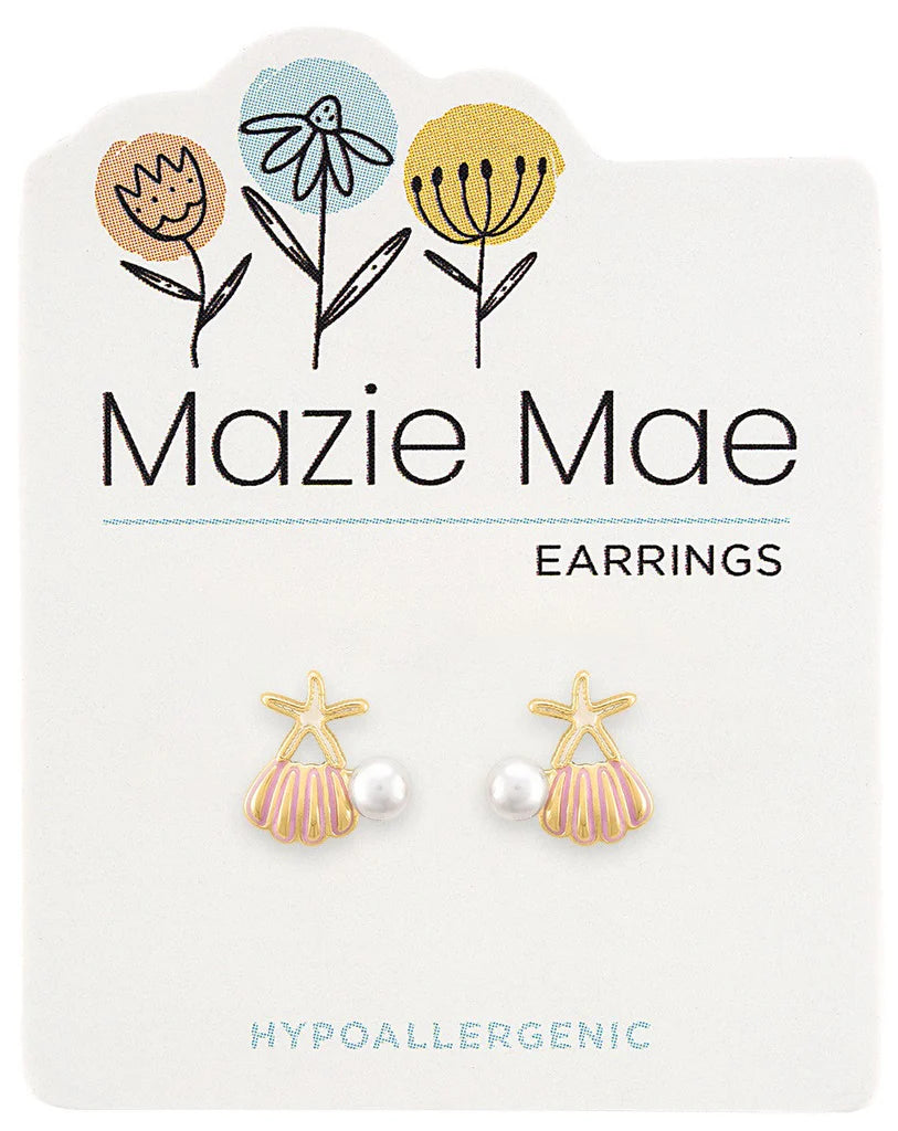 Mazie Mae Earrings Collection - Gold Tone