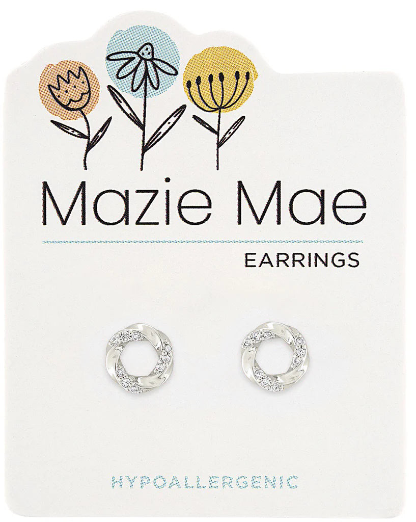 Mazie Mae Earrings Collection - Silver Tone