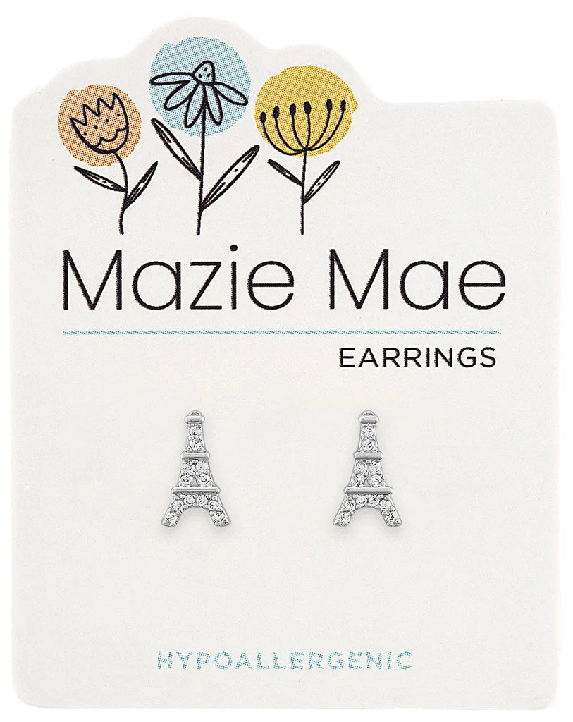 Mazie Mae Earrings Collection - Silver Tone