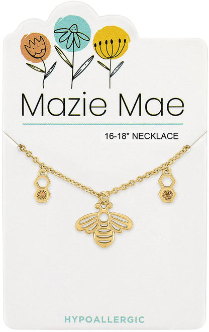Mazie Mae Kids Necklaces Collection - Gold Tone 0