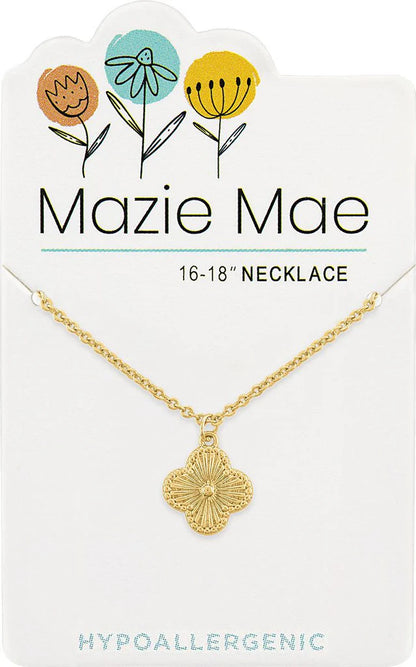Mazie Mae Kids Necklaces Collection - Gold Tone 0