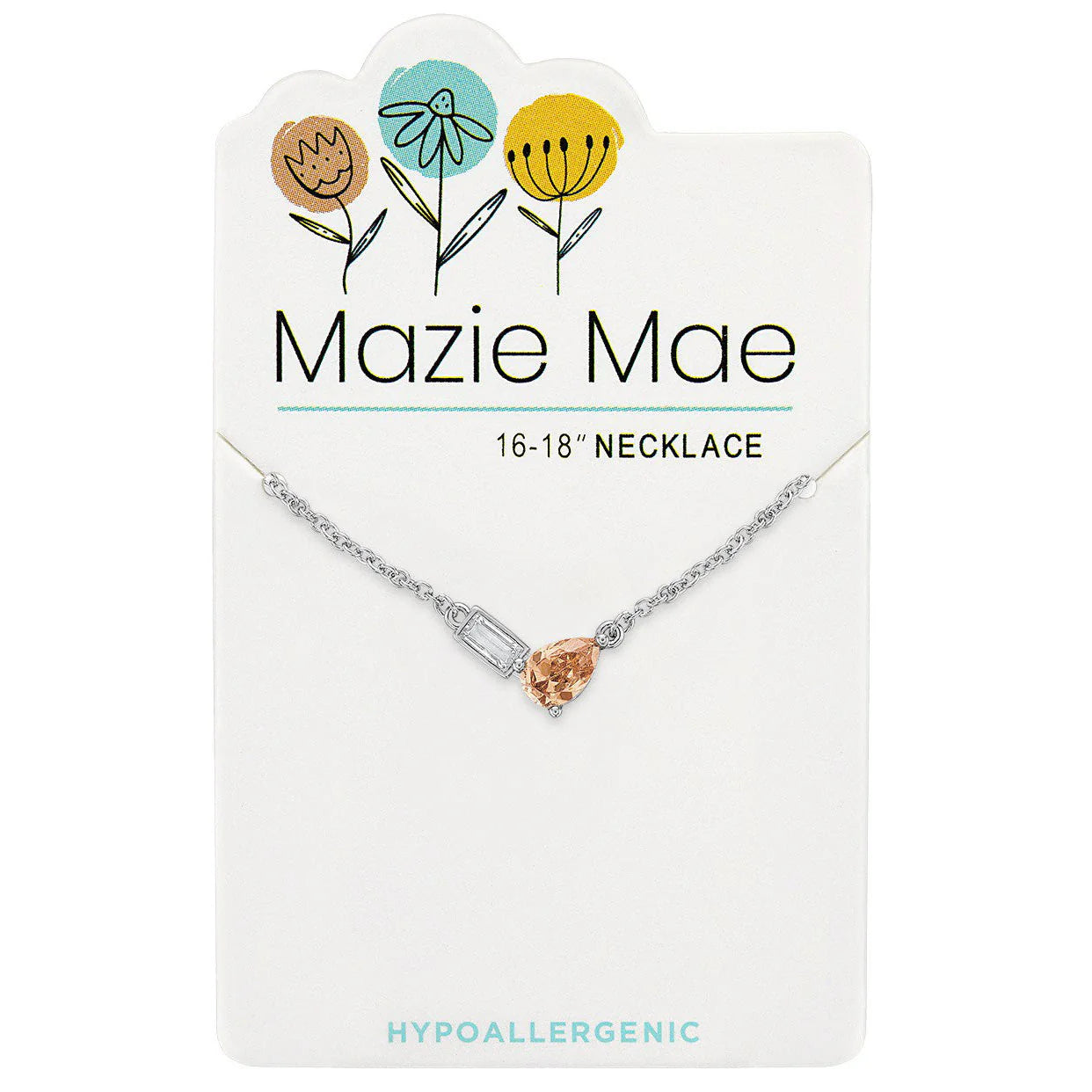 Mazie Mae Necklaces Collection - Silver Tone