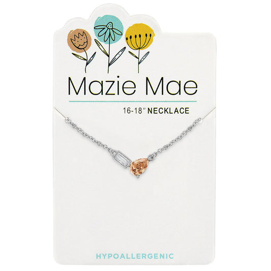Mazie Mae Necklaces Collection - Silver Tone