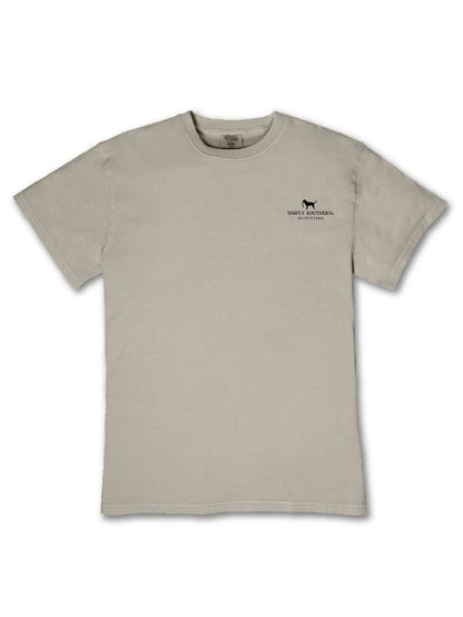 MN-MINWASH-WADERS-BRCH Simply Southern Mens "Wings and Waders Swamp Shindig" T-shirt