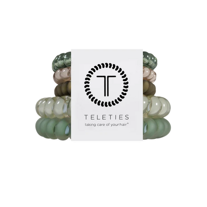 TT-M-119 Teleties Mossy Moments Mix Pack Hair Ties 0
