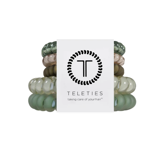 TT-M-119 Teleties Mossy Moments Mix Pack Hair Ties 0