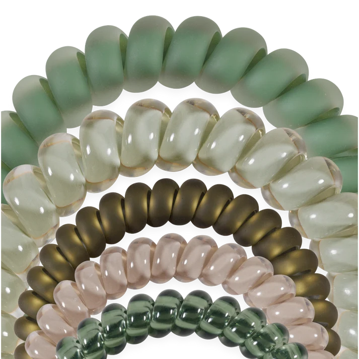 TT-M-119 Teleties Mossy Moments Mix Pack Hair Ties 0