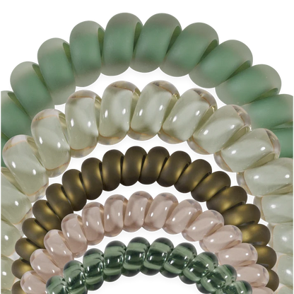 TT-M-119 Teleties Mossy Moments Mix Pack Hair Ties 0