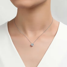 N0174CLP20 Lafonn Necklace Sterling Silver CL 1.5CT SOLITA