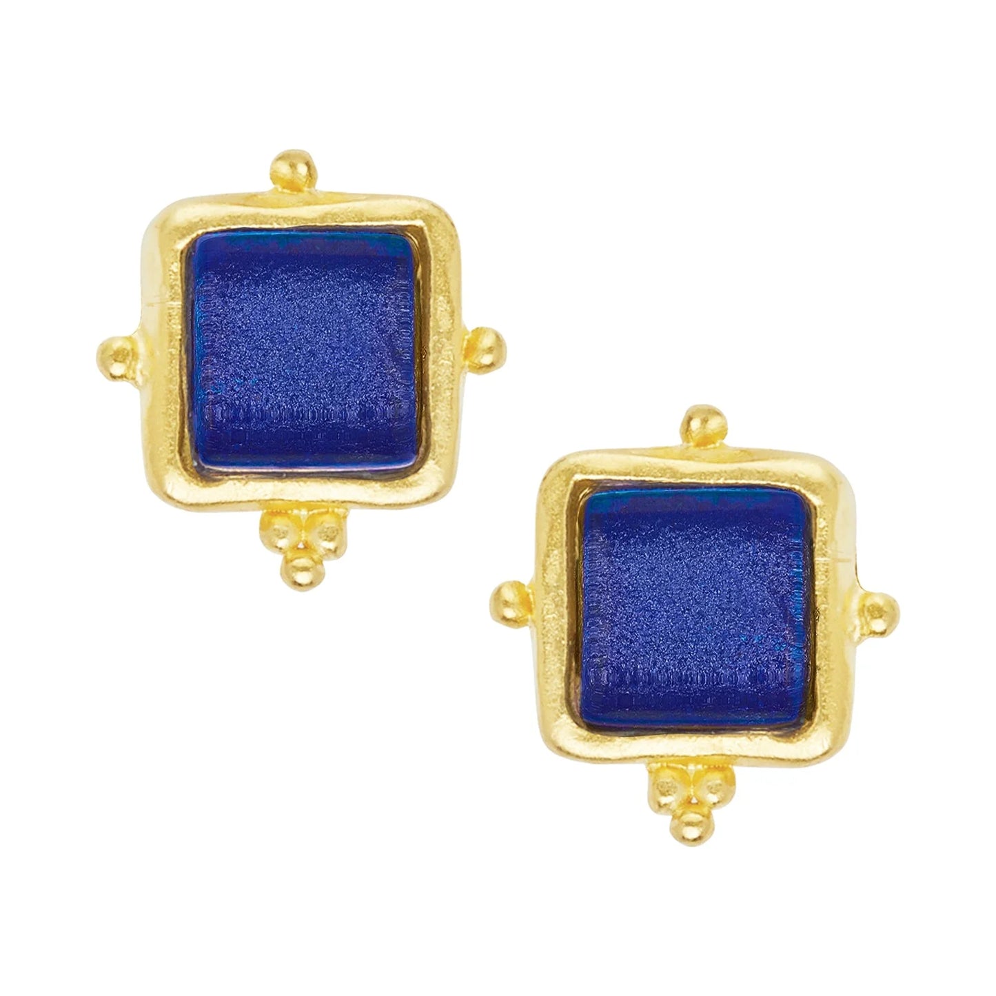 Susan Shaw Gold Plated Madeline Studs