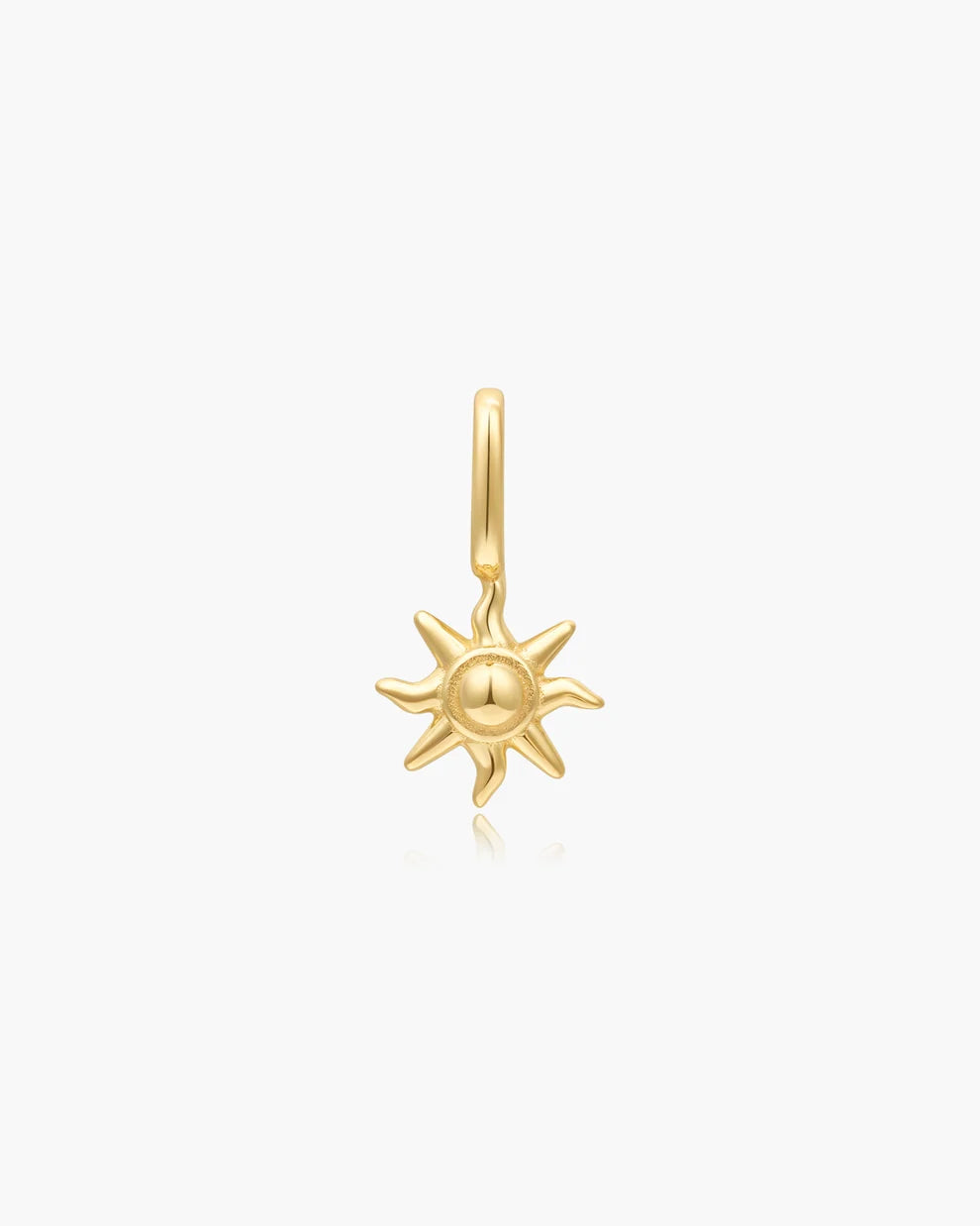 NC055-10G Ania Haie Sterling Silver Gold Plated Sundshine Charm 0