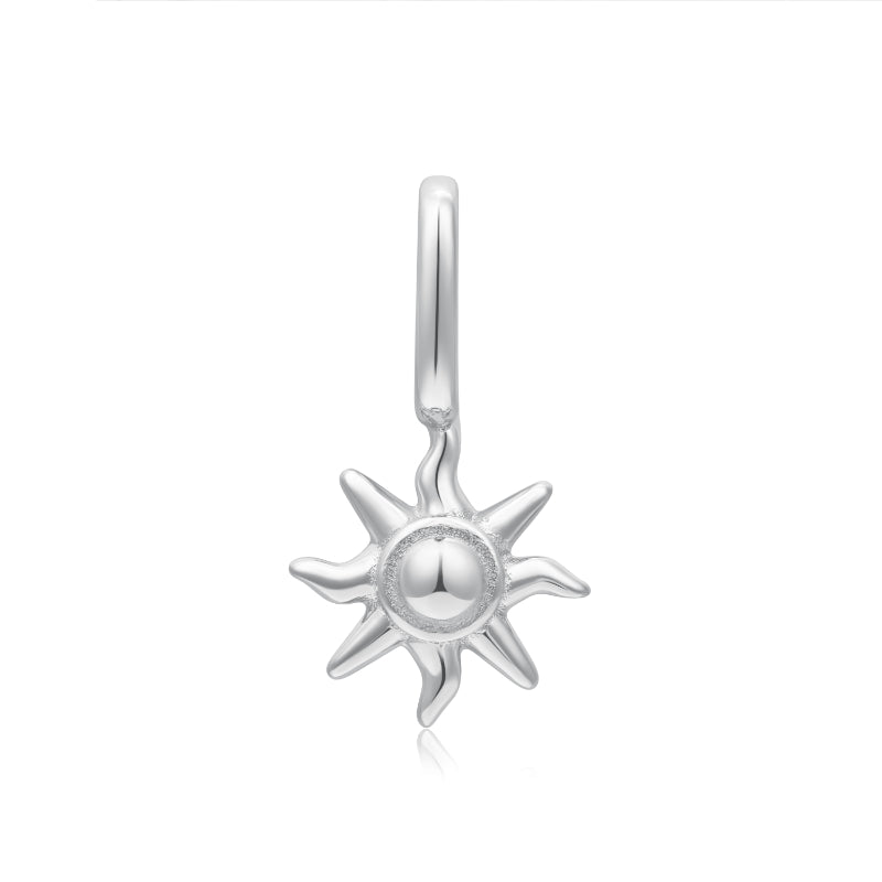 NC055-10H Ania Haie Sterling Silver Sunshine Charm 0
