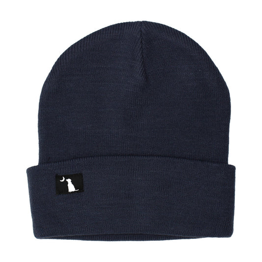 L3000129 Local Boy Clamp Beanie Navy 0