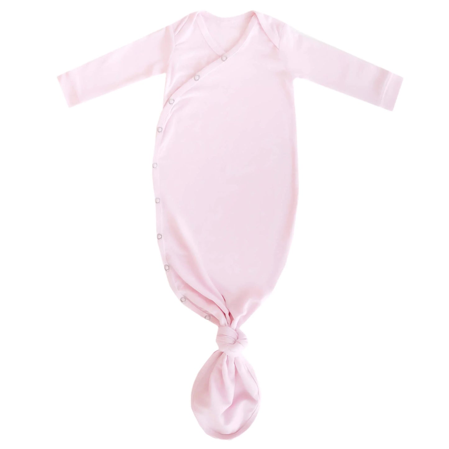 BS-TY3L-P1RX Copper Pearls Blossom Newborn Knotted Gown