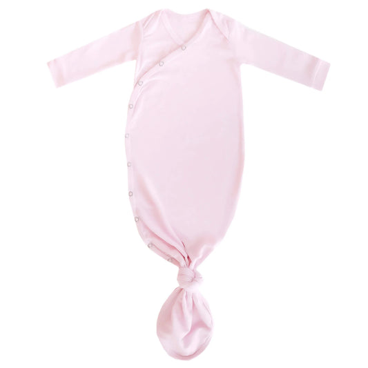 BS-TY3L-P1RX Copper Pearls Blossom Newborn Knotted Gown