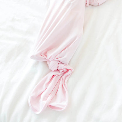 BS-TY3L-P1RX Copper Pearls Blossom Newborn Knotted Gown