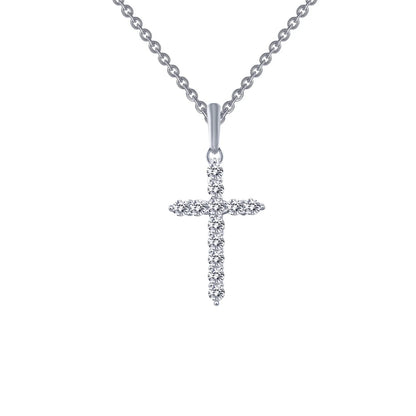 P0165CLP18 Lafonn Necklace Sterling Silver PD CL PT .36CTTW