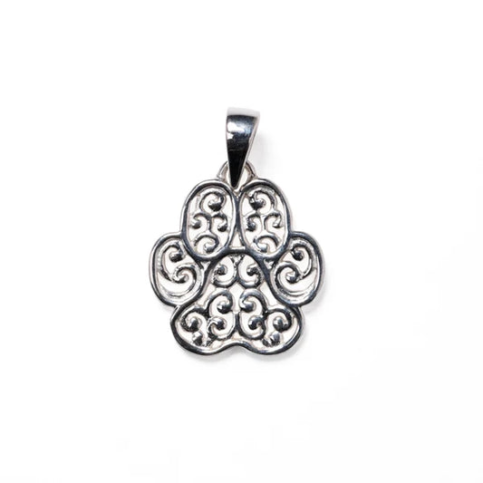 740 DER P987 Southern Gates Sterling Silver Lucy Paw Pendant 0