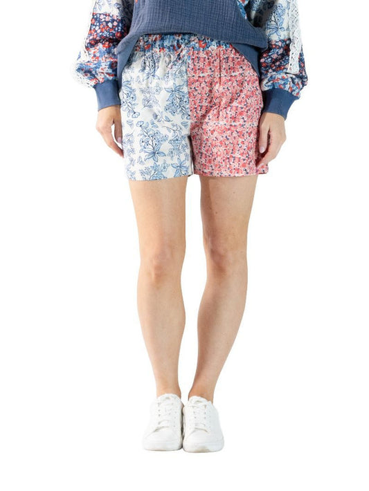 0126-SHRT-FLRL-AMR Simply Southern Americana Floral Shorts