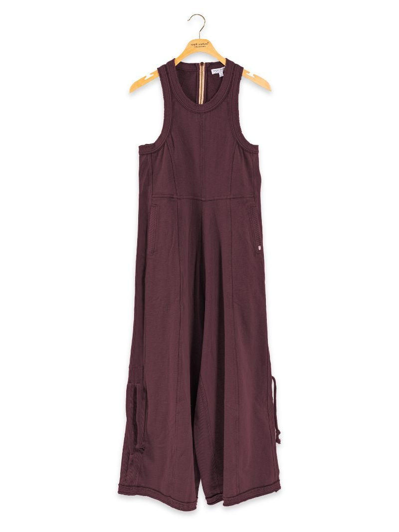 PP-0226-JMP-VIVIAN-UMBER Simply Southern Women's Umber Jumpsuit 0