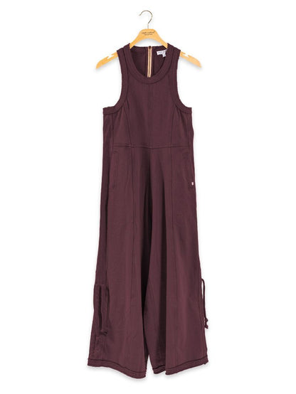 PP-0226-JMP-VIVIAN-UMBER Simply Southern Women's Umber Jumpsuit 0