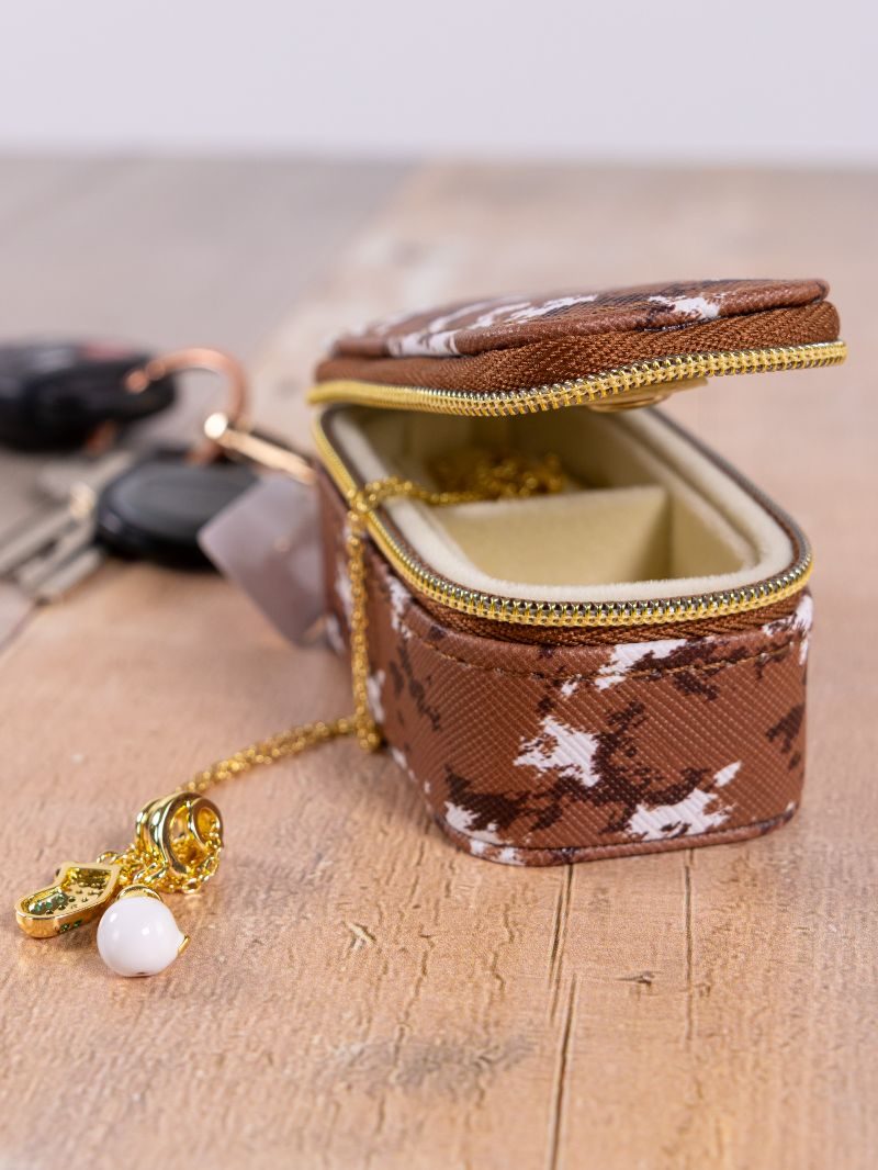 PP-0226-KIT-JWLKEY Simply Southern Portable Jewelry Case with Key Chain