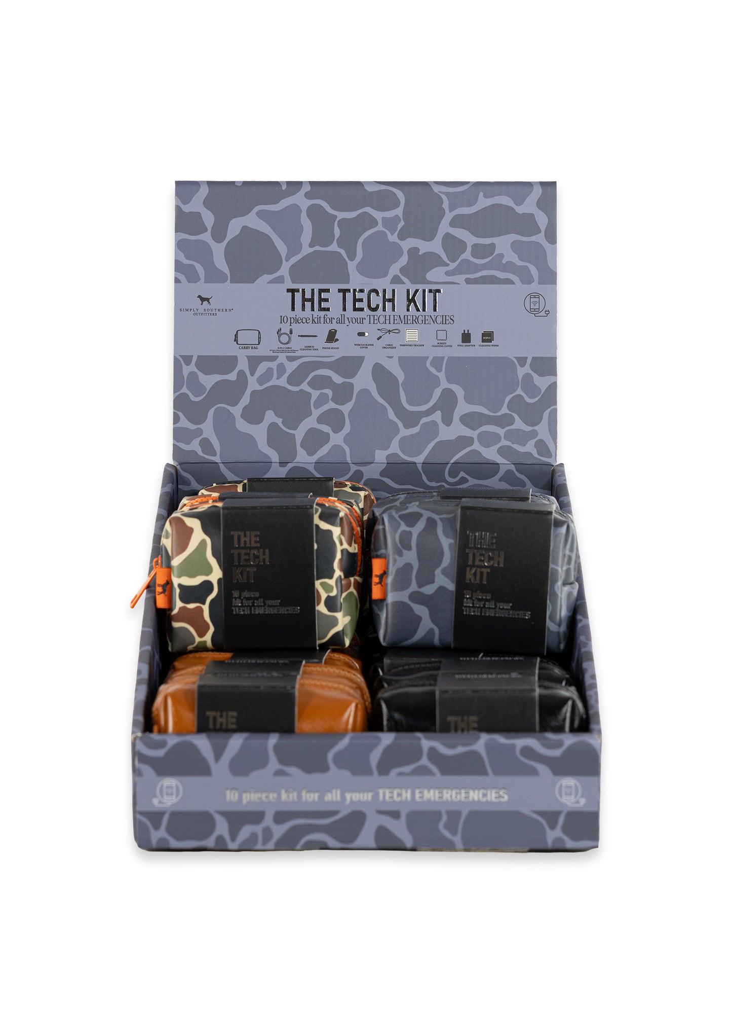 PP-0226-MN-KIT-TECH Simply Southern Men's The Tech Kits 10pc Kit 0