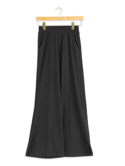 PP-0226-PNT-RIB-KNT-BLACK Simply Southern Women's Rib Knit Pant Black 0