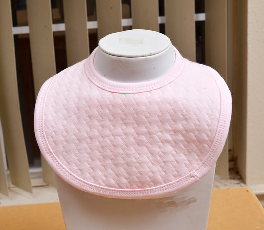 1999 Baby Newborn Bib Pearl Diamond Style White, Blue, Pink
