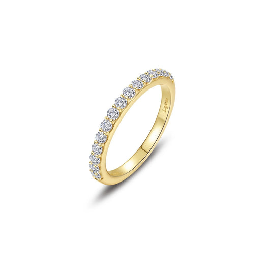R0555CLG Lafonn Sterling Silver Gold Plated.45CTW Divine Engagement Band