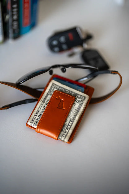 L2100052 Local Boy Leather Money Clip
