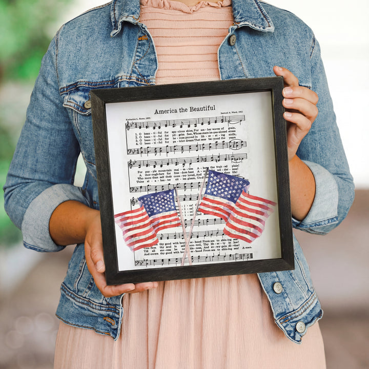 RF1580 Sincere Surroundings B-America The Beautiful Sign