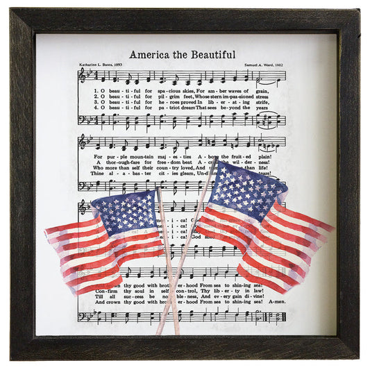 RF1580 Sincere Surroundings B-America The Beautiful Sign