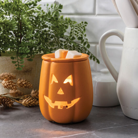 RWJK2 Candle Warmers Jack O’ Lantern Illumination Fragrance Warmer 0