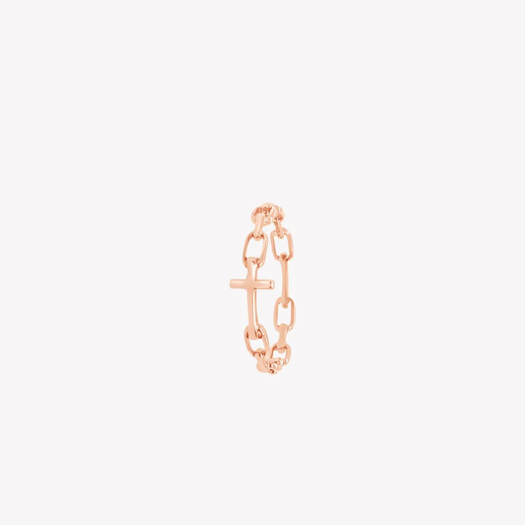 190017SS RIZEN Chain Breaker Cross Ring