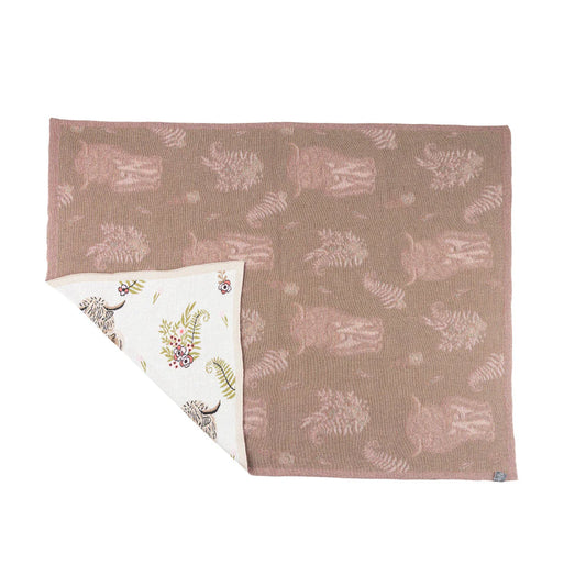 S-12682 Myra Highland Bloom Throw