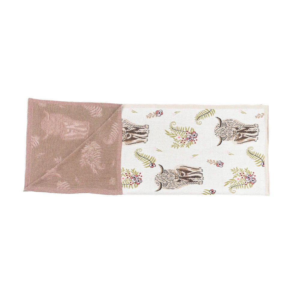 S-12682 Myra Highland Bloom Throw