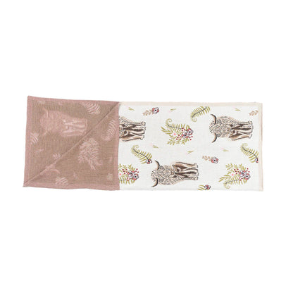 S-12682 Myra Highland Bloom Throw