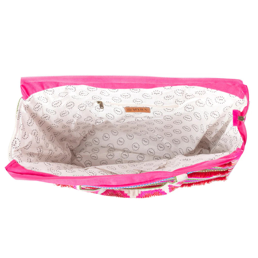 S-12958 Carnival Dawn Weekender Bag in Neon Fuchsia