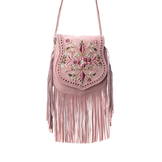 S-12997 Myra Mojave Meadow Leather Bag in Old Rose