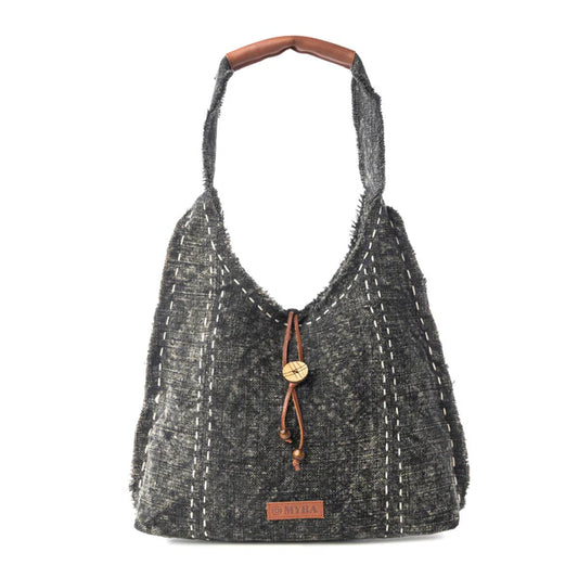 S-13268 Myra Bag Ravencliff Shoulder Bag in Midnight Stitch