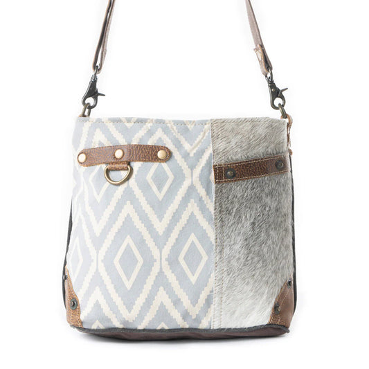 S-1343 Myra Washed-Out Side Pocket Shoulder Bag