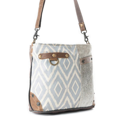S-1343 Myra Washed-Out Side Pocket Shoulder Bag