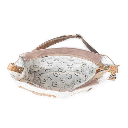 S-1343 Myra Washed-Out Side Pocket Shoulder Bag