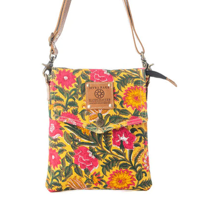 S-13680 Myra Bag Rose Carnival Crossbody in Peony Gold
