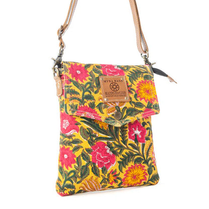 S-13680 Myra Bag Rose Carnival Crossbody in Peony Gold